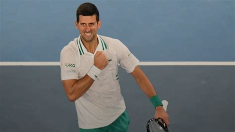 Djokovic cruises past Karatsev into ninth AO final .